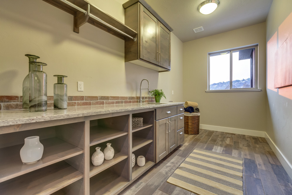 Contemporary laundry room in Boise.