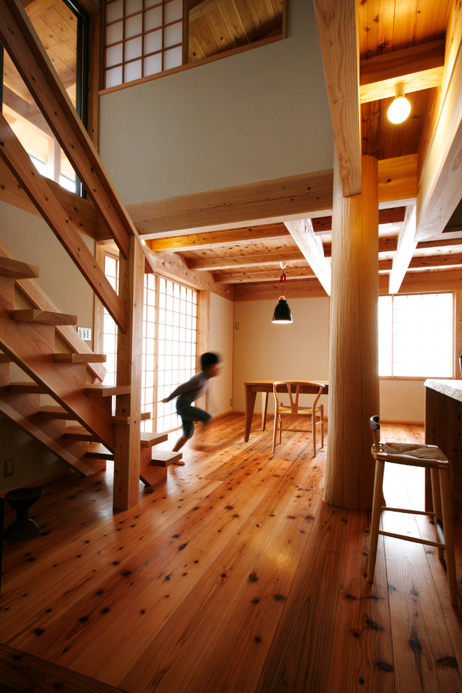Design ideas for a modern home design in Fukuoka.