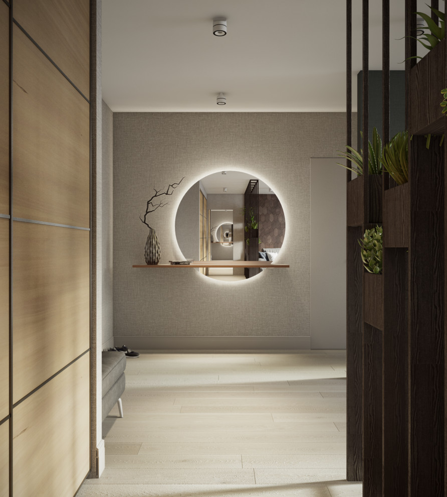 Интерьер двухкомнатной квартиры 65м2 на Озерной улице