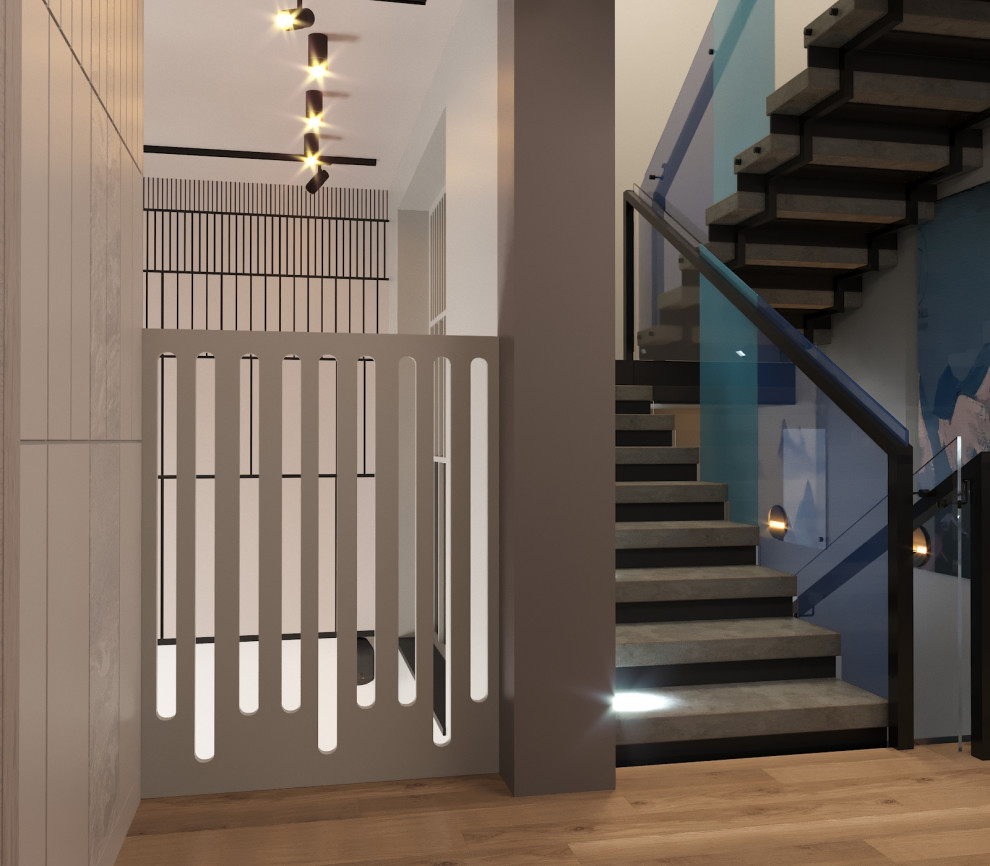 Дом с 2х светной гостиной