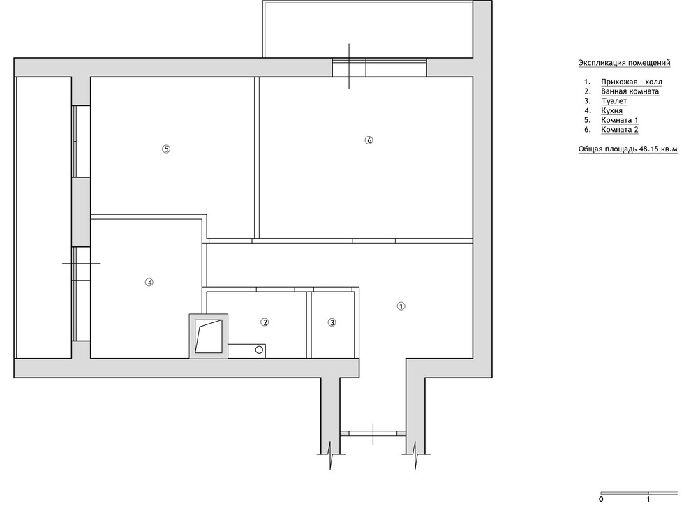 1-комн.квартира в Колпино