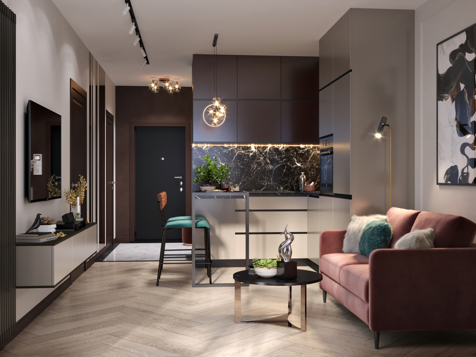 Дизайн проект на проспекте Героев