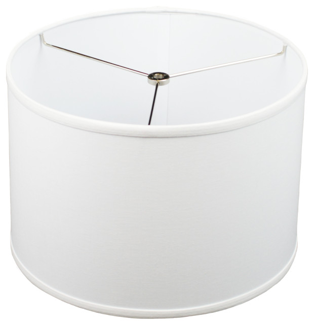 Fenchel Shades 13"x13"x9" Spider Attachment Drum Lamp Shade