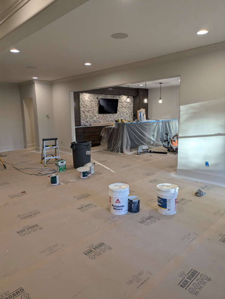 Upscale Full  Basement Design, Renovation, & Decor