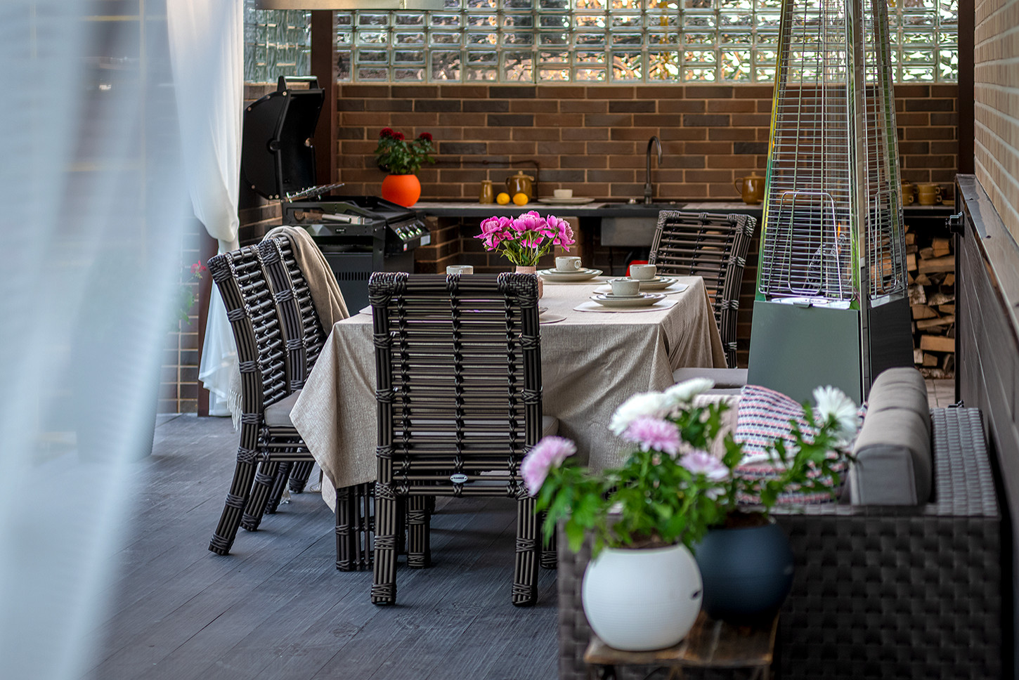 Терраса для Екатерины Климовой в рамках передачи "Идеальный ремонт"