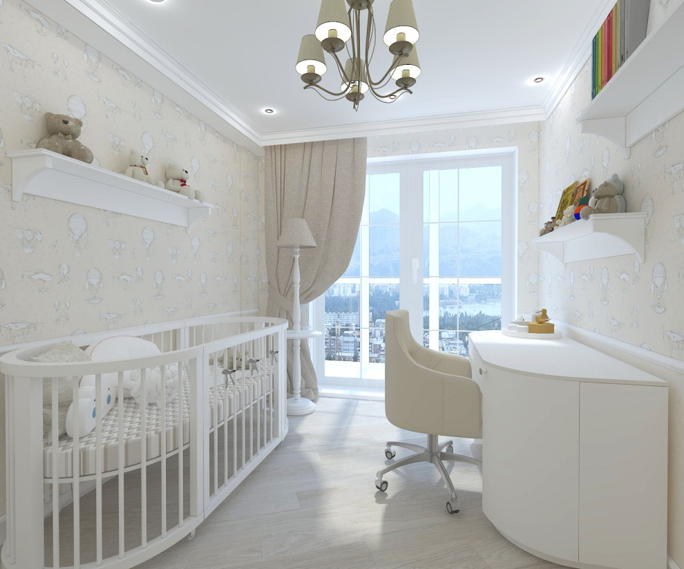 3-х-комнатная квартира в легком классическом стиле