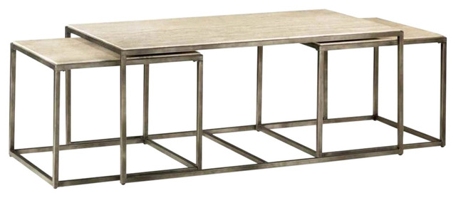 3 Piece Nesting Tail Table Contemporary Coffee Sets 3 Piece Nesting Tail Table