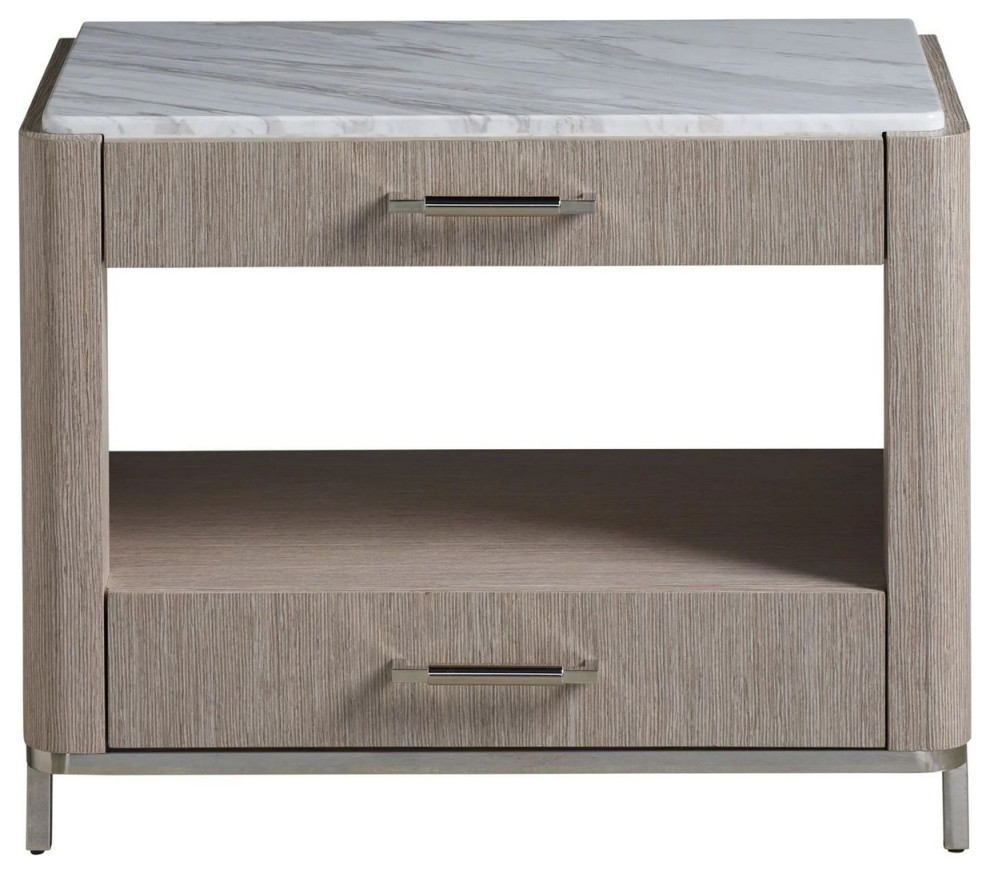 Universal Furniture Modern Soren Bedside Table Transitional
