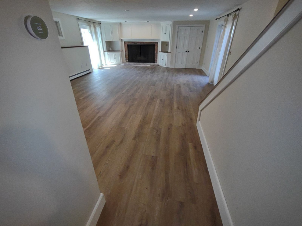 Coretec Laminate Floor In Basement