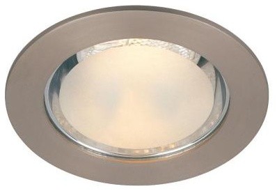 Commercial Electric 4 in. Brushed Nickel Shower Recessed Lighting Trim CER432G2B