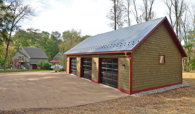 Workshop Exterior Farmhouse Shed New York By John Gehri Zerrer