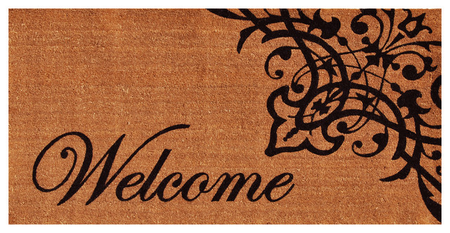 Scroll Welcome Doormat, 36"x72"