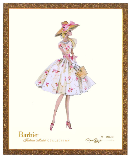 Limited Edition "Garden Party" Barbie Print