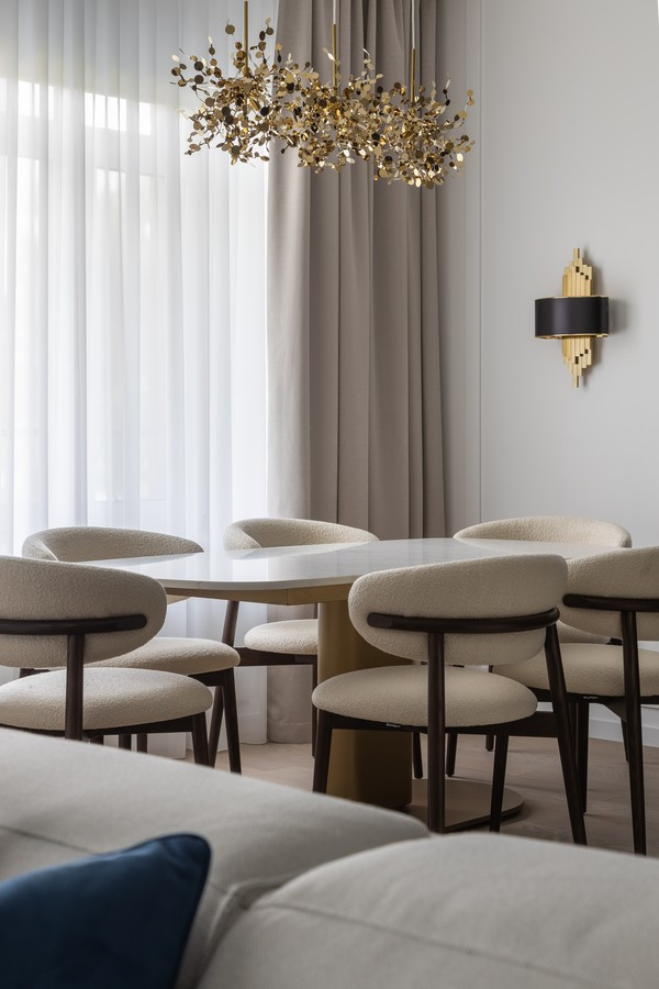 Квартира в современной классике (фото, ход реализации)