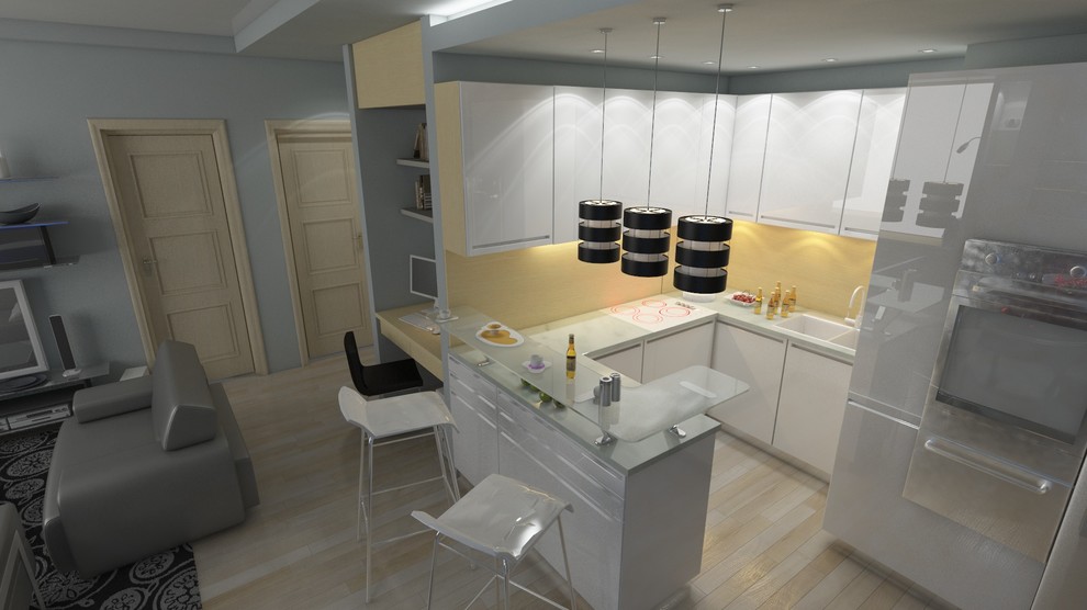 Чертаново,116 м2, современный интерьер