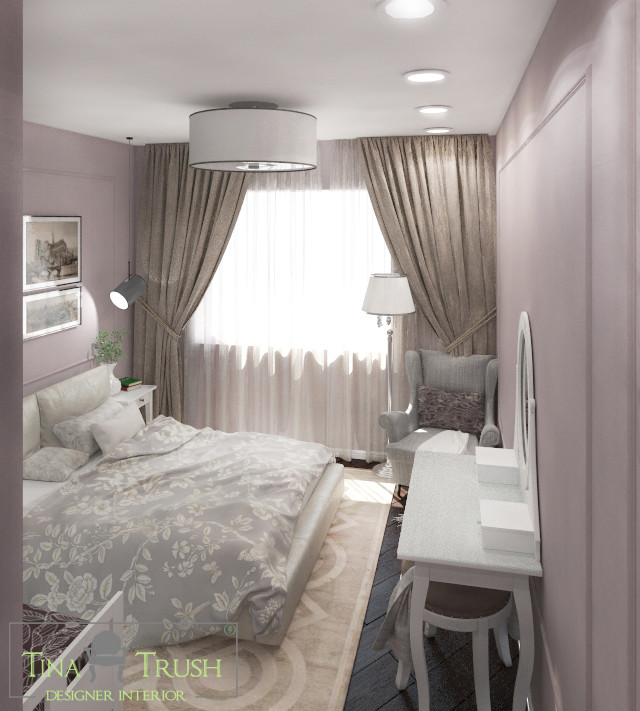 Дизайн спальни для родителей и ребенка