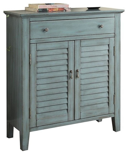 Acme Furniture Antique Blue Console Table 97247 Contemporary Console Tables by GwG Outlet