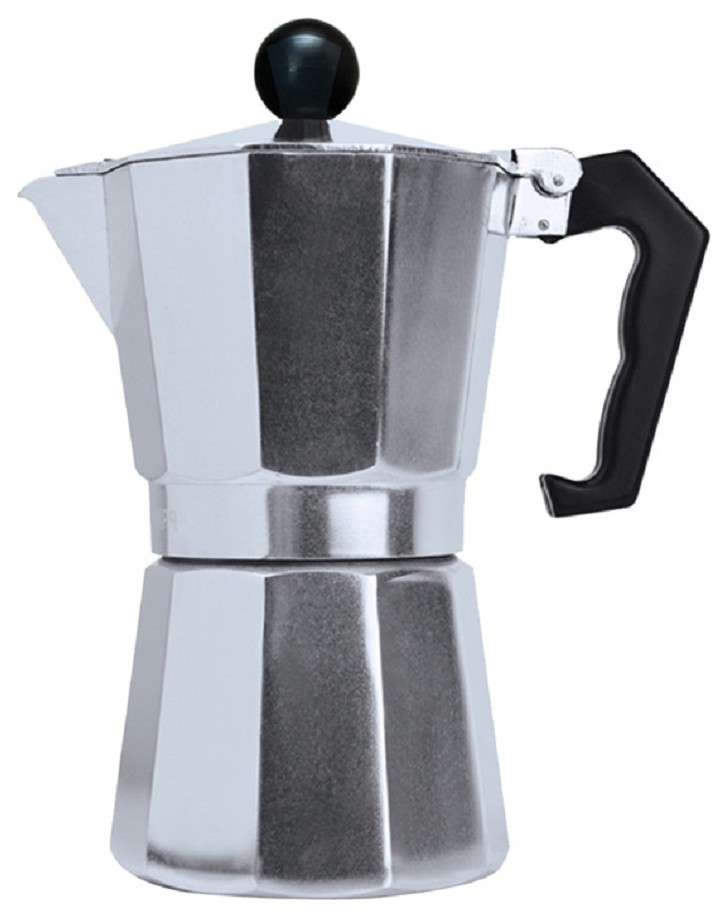 Primula TES3306 Stovetop Espresso Coffee Maker, Aluminum, 6 Cup
