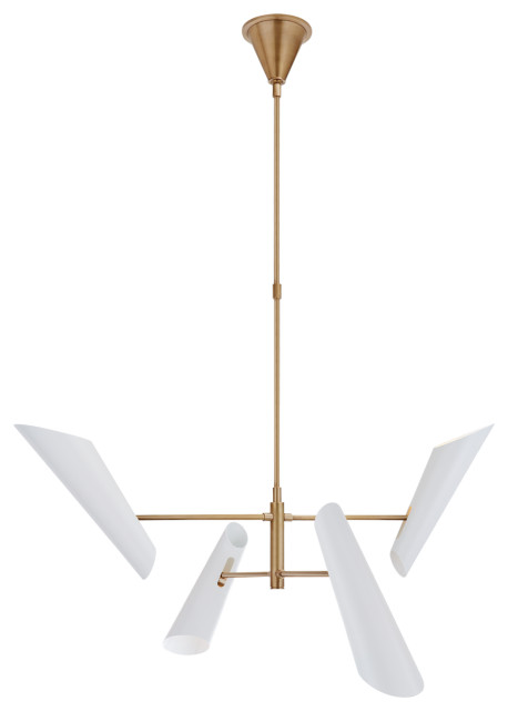 Franca Small Pivoting Chandelier Midcentury Chandeliers By Lightopia