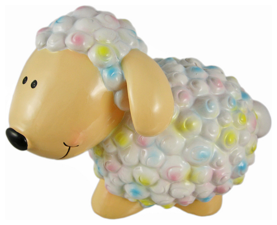 Cute Pastel Sheep Bank Piggy Money Lamb