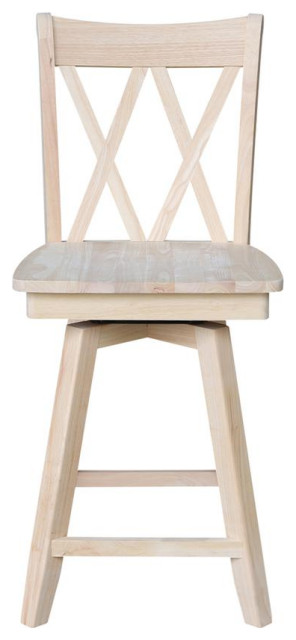 Double X Back Counter height Stool - Contemporary - Bar Stools And Counter Stools - by ...