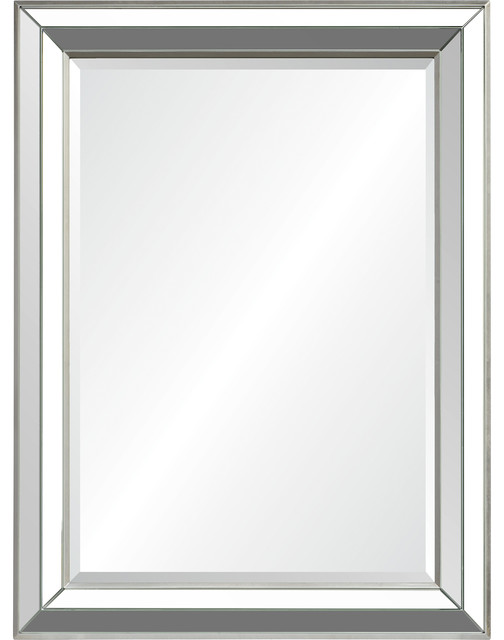 Cliffe Mirror, Medium - Contemporary - Wall Mirrors - by Renwil | Houzz