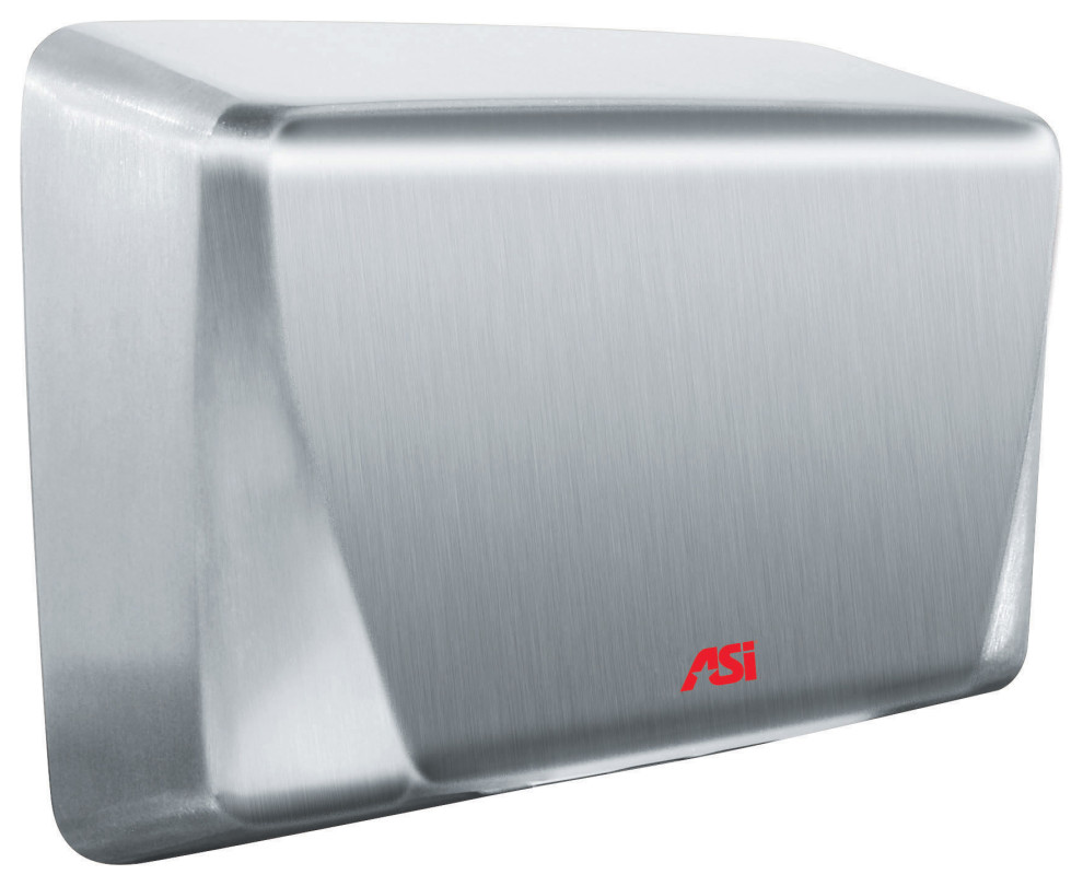 ASI 0199-2 Surface Mounted Sensor Operated Automatic Hand Dryer - Satin