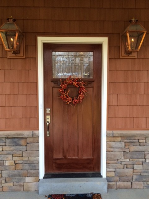 Material supplied for a Craftsman style new construction project - Craftsman - Entry - St Louis ...