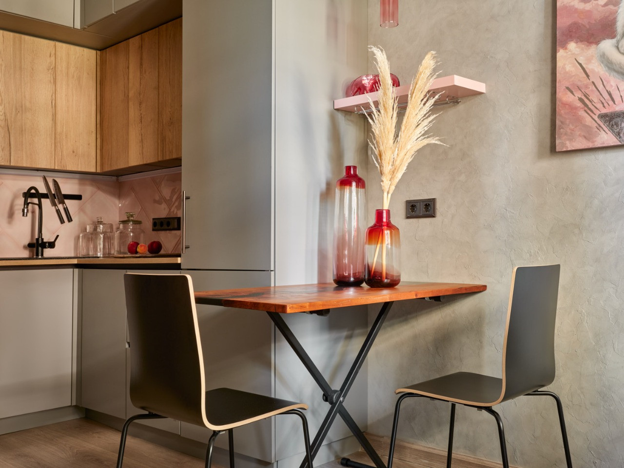 Маленькая студия с нестандартной планировкой