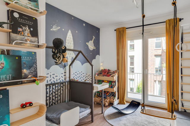 Kinderzimmer mit viel Bewegung - Modern - Kinderzimmer - Hamburg - von  ROOMMIND Interieur, Concept und Design | Houzz