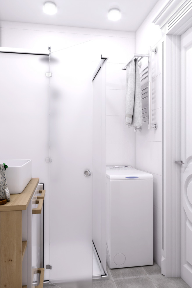 Компактная ванная на 3 кв.м.