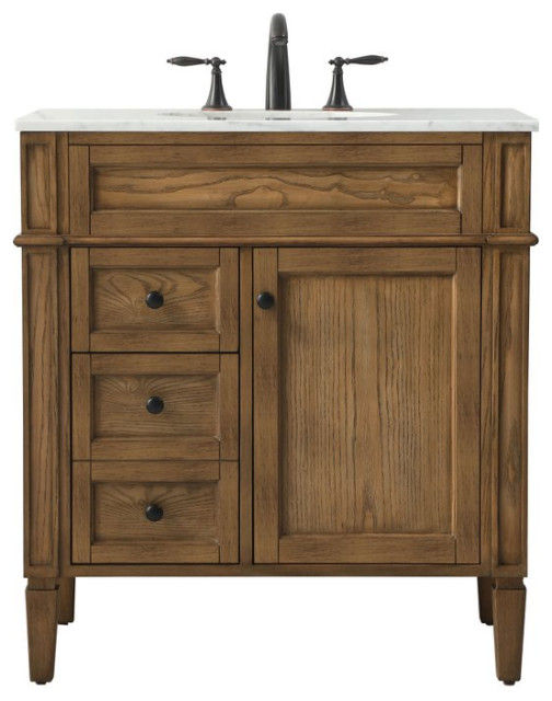 Elegant Decor VF12532DW 32" Single Bathroom Vanity - Transitional ...