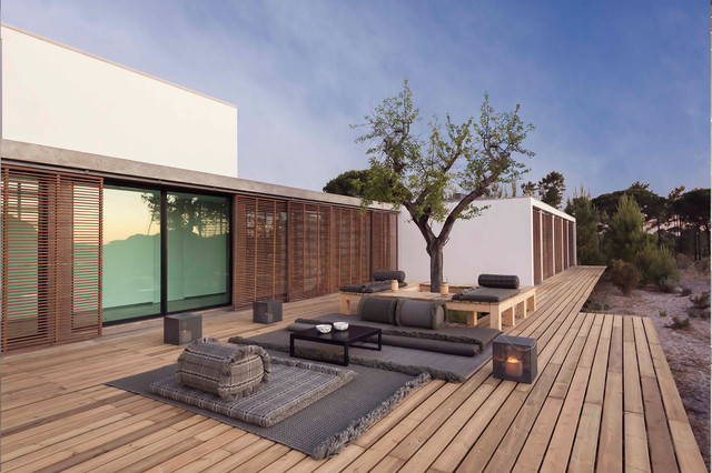 Outdoor Rugs beach-style-deck
