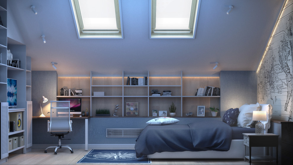 Дизайн проект комнаты мальчика