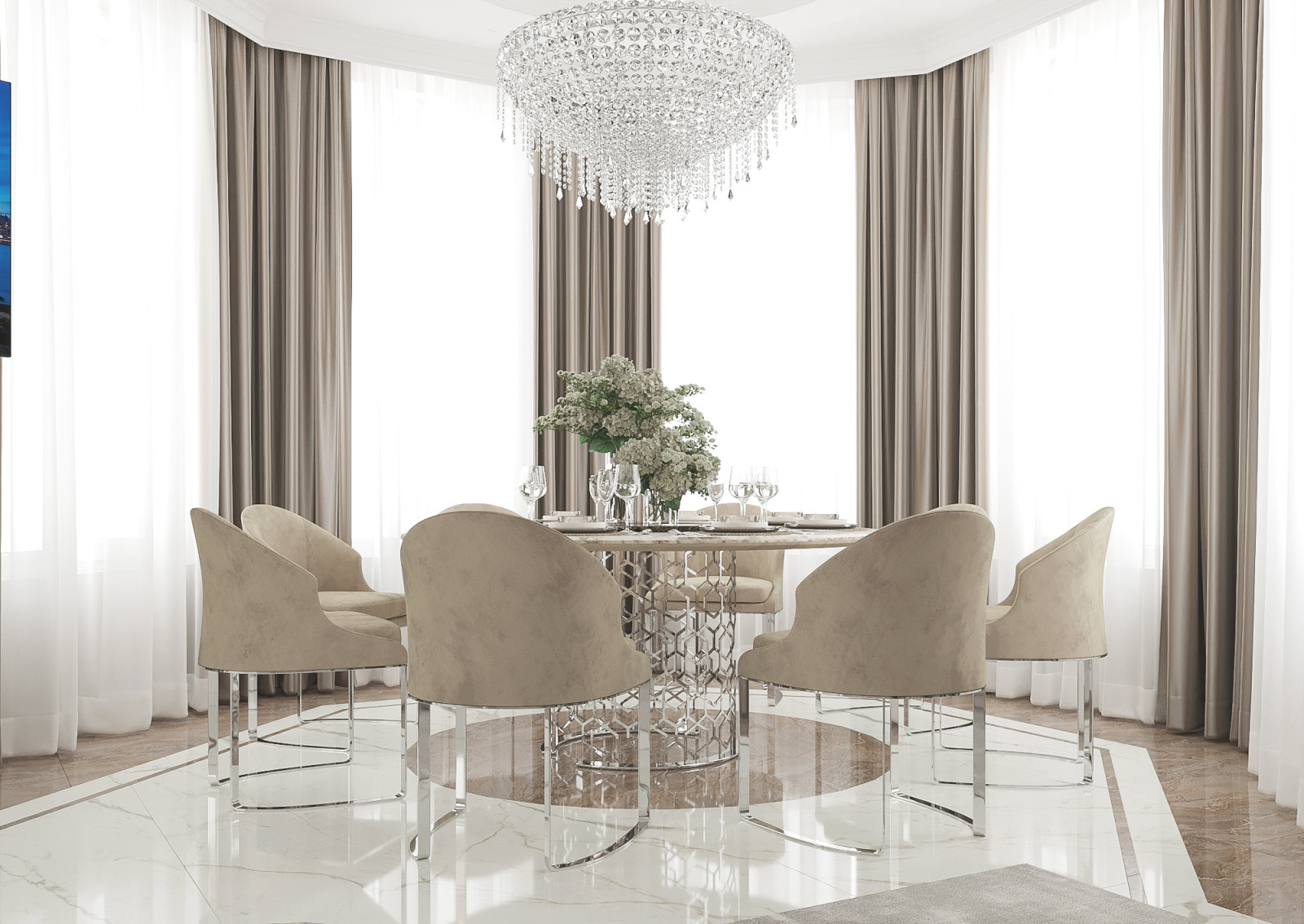 Кухня-гостиная (зона гостиной) 3