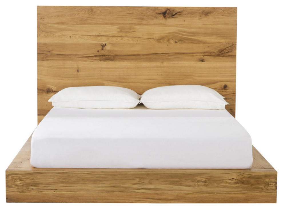 Dana Bed Queen Transitional Platform Beds by Home Deco interiors Houzz