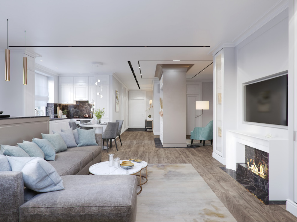 Кухня-гостиная