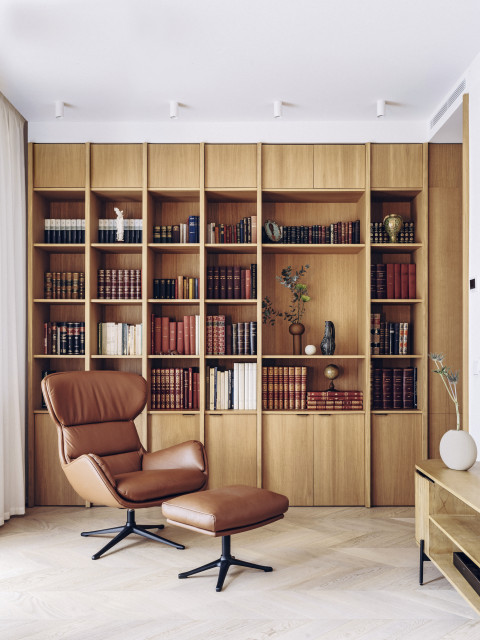 Reforma Integral barrio del Retiro, Madrid scandinavian-living-room