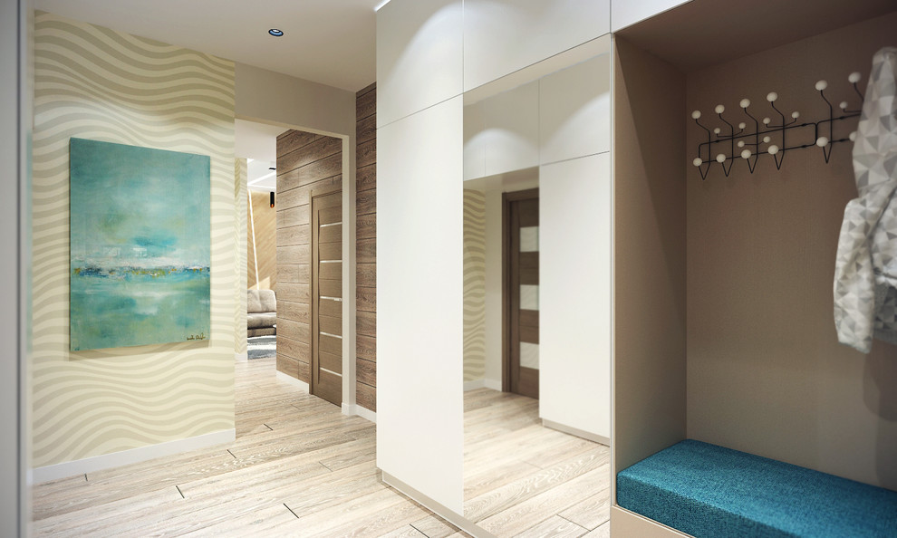 Современный интерьер квартиры для молодой девушки