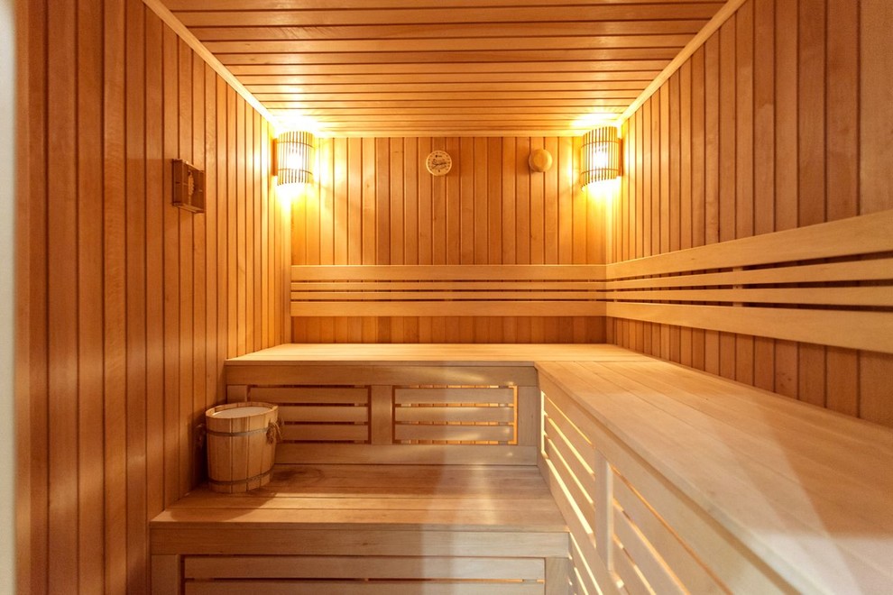 Домик с сауной