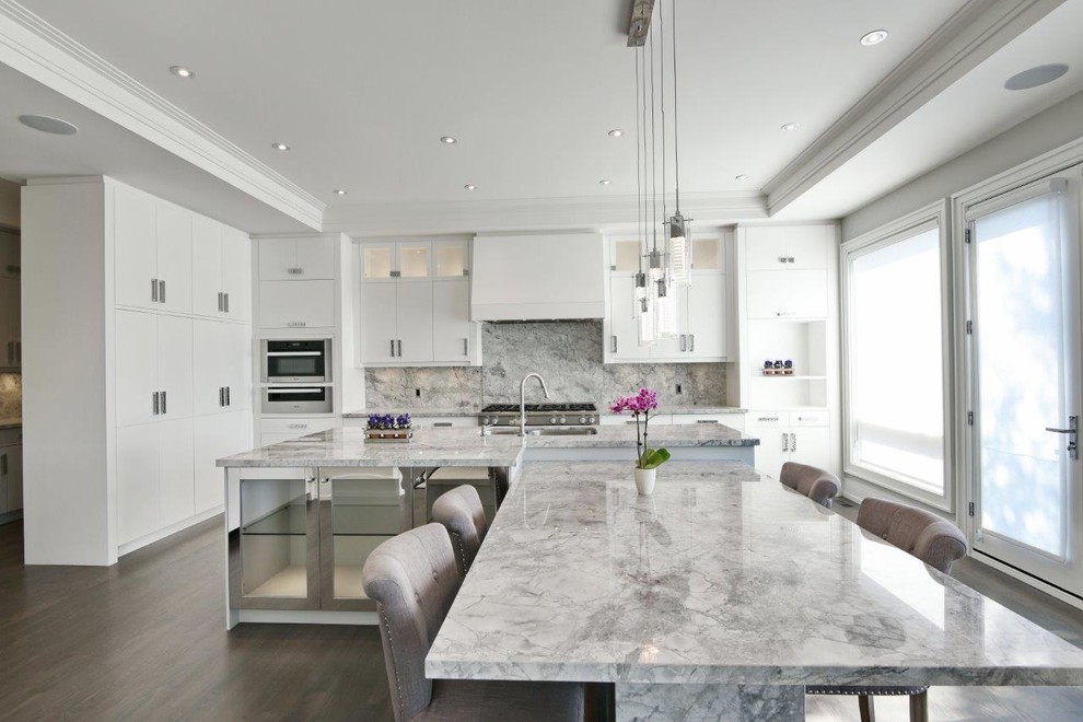 Example of a trendy home design design in Toronto