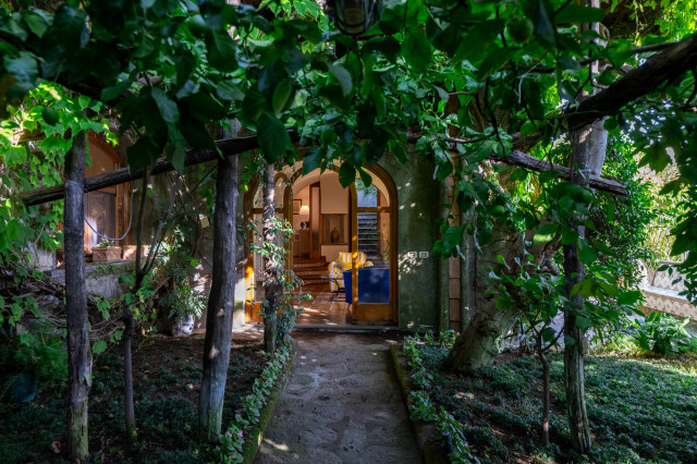 Casa Merc&egrave; Positano - Ingresso mediterraneo-entrada