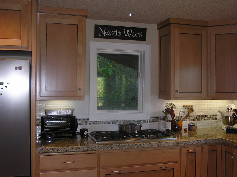 Kitchen Sign Windows New sign for our kitchen