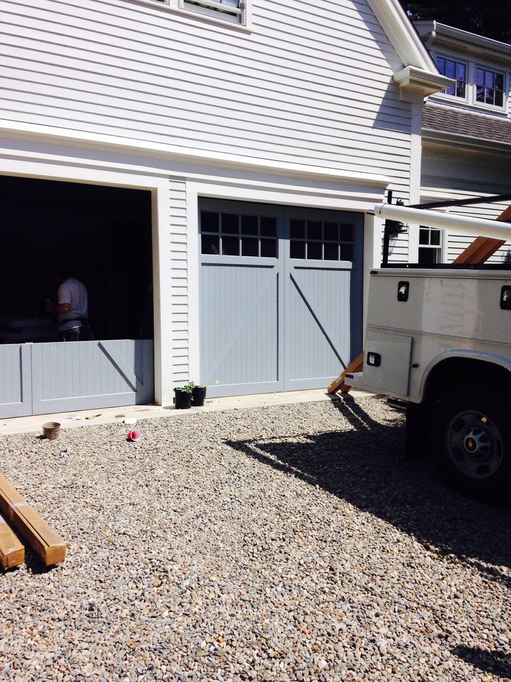 Sheen for black front door and garage doors