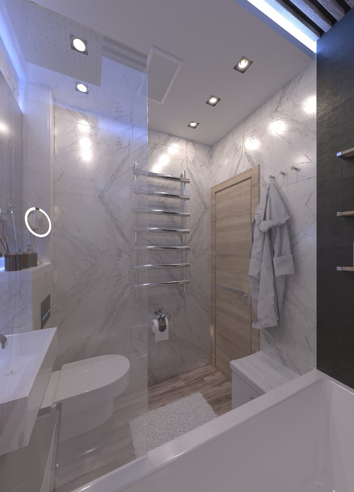 Однокомнатная квартира 42 мкв в современном стиле (реализуется)