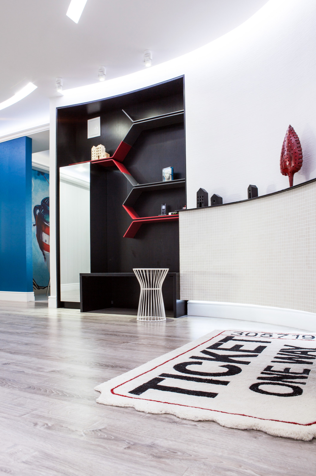 Квартира 250 м2 "Зима в скандинавском лесу"