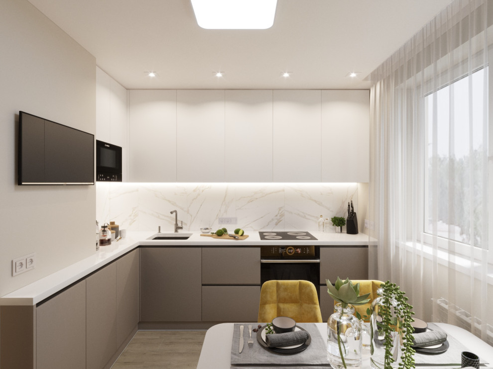 Дизайн проект трёхкомнатной квартиры