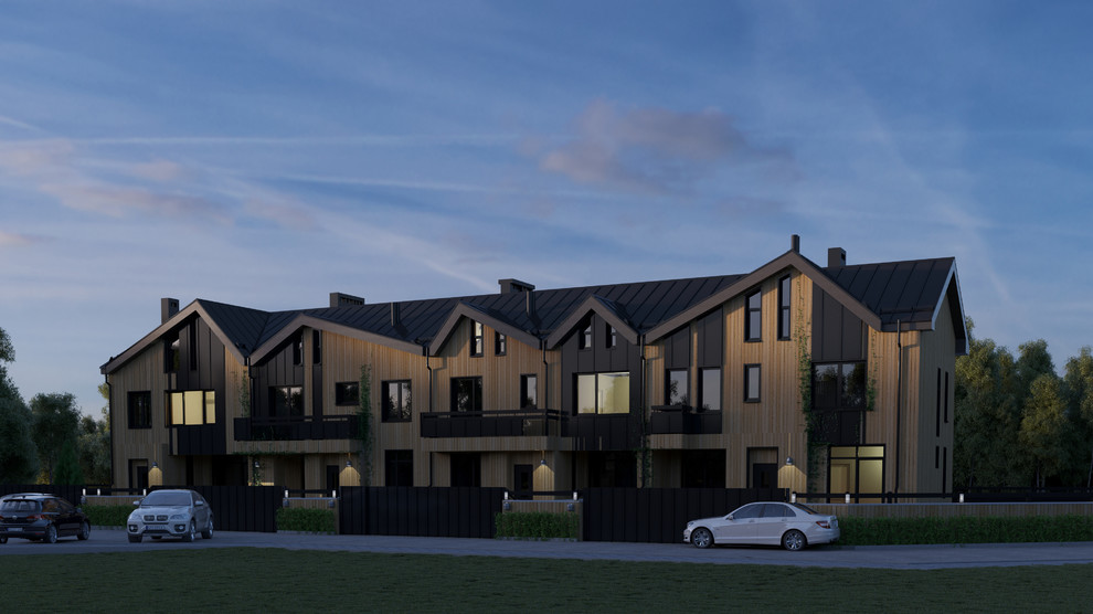 Таунхаус на 4 квартиры  в Подмосковье