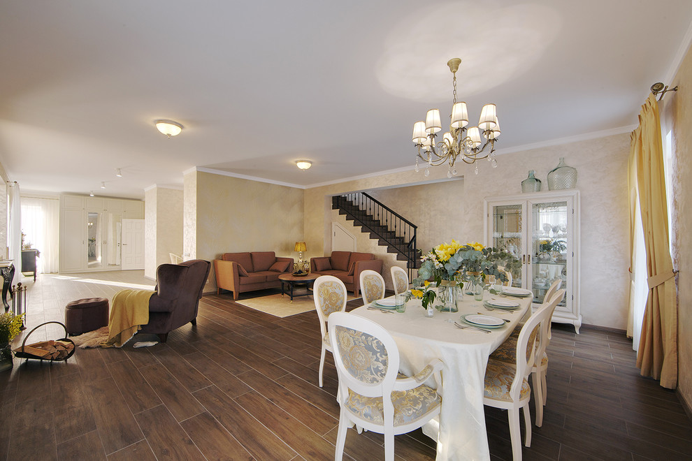 Дом с камином