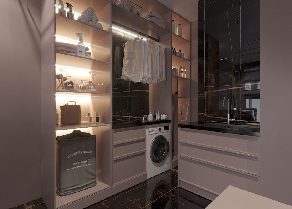 6-Room Apartment Design With 240 m² Floor Area